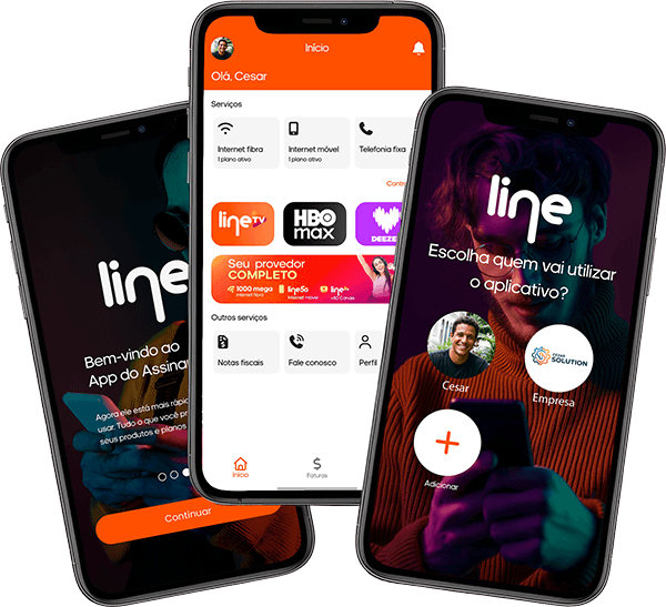 Tela do Super App do Provedor para ISPs